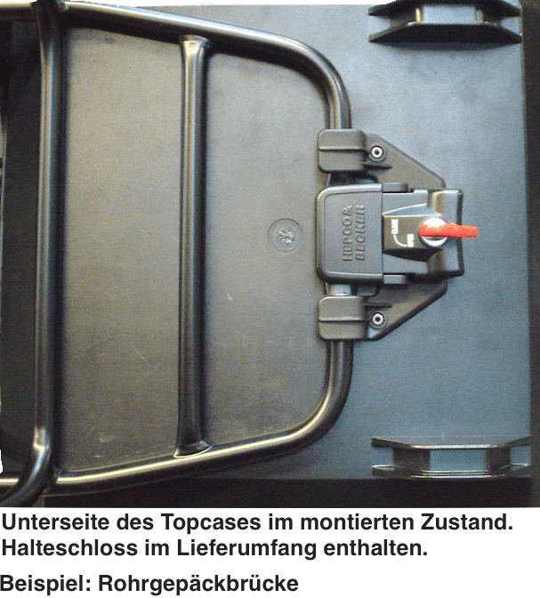 Topcase [Hepco & Becker] - Alu Xplorer 45 – for topcase carriers