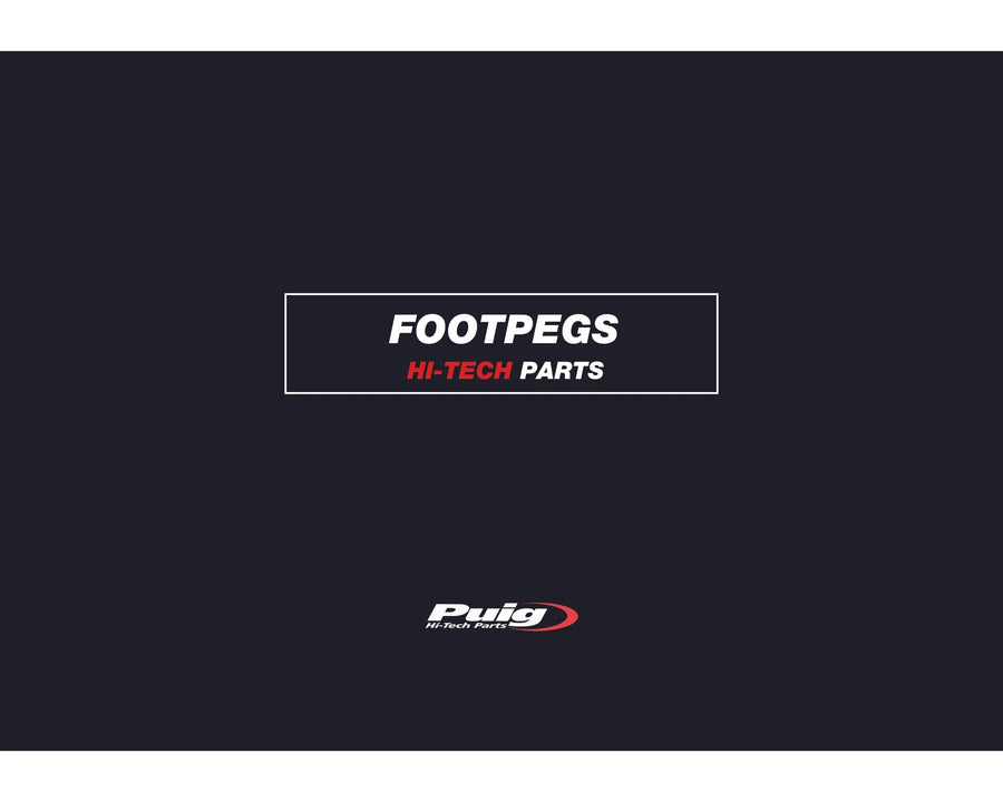 BMW R 1300 GS ADVENTURE [2025] – Off-Road footrests – Black