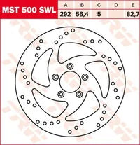 Harley-Davidson FXST 1690 Softail Standard [2012-2015] - Brake disc fixed round – picture 8