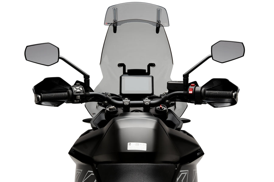 KTM 890 SMT [2025] – touring screen with spoiler screen – tinted