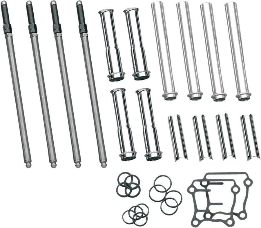 Harley-Davidson FLRT 1690 Freewheeler [2015-2016] - Set mit verstellbaren Stößelstangen und verchromten Abdeckungen – Bild 1