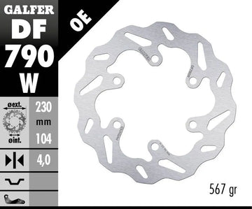 Ktm 250 Duke [2017, 2019-2020] - Wave® brake disc - picture 2
