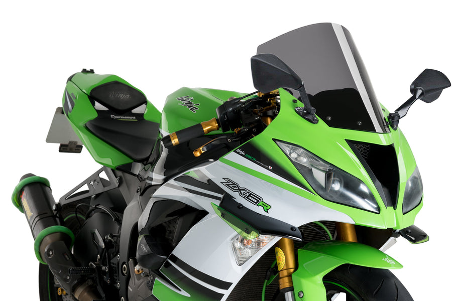 KAWASAKI ZX-6R NINJA [2018] – R-Racer Screen – Black