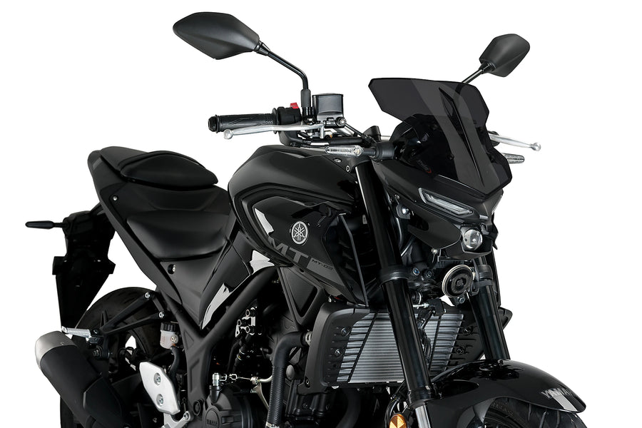 YAMAHA MT-03 [2025] - New Generation Sport Windschild | Stark getönt | PUIG 20285F
