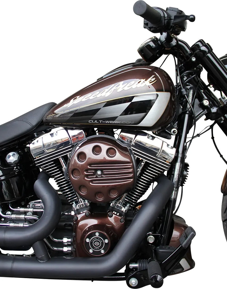harley davidson fxsb [CULT WERK] – air filter cover “Slotted”