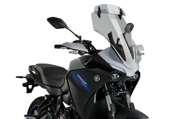 YAMAHA MT-07 TRACER 2020 - Touringscheibe mit Visier | Getönt | PUIG 20435H