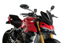 DUCATI STREETFIGHTER V4S [2024] - New Generation Sport Windshield | Black | PUIG 20467N