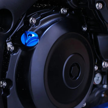 Suzuki Hayabusa [Pro Bolt] - aluminum oil filling lids - 0