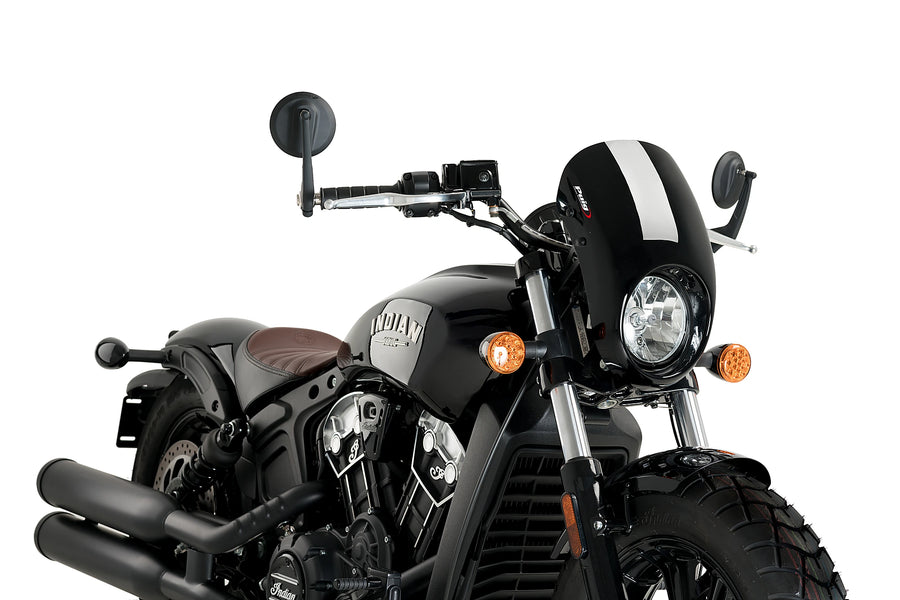 INDIAN SCOUT BOBBER [2025] - Anarchy Lampenverkleidung | Schwarz | PUIG 21092N