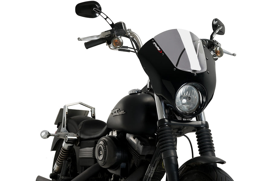 HARLEY-DAVIDSON DYNA STREET BOB FXDB-I [2006] - Dark Night Halbverkleidung | Getönt | PUIG 21095H
