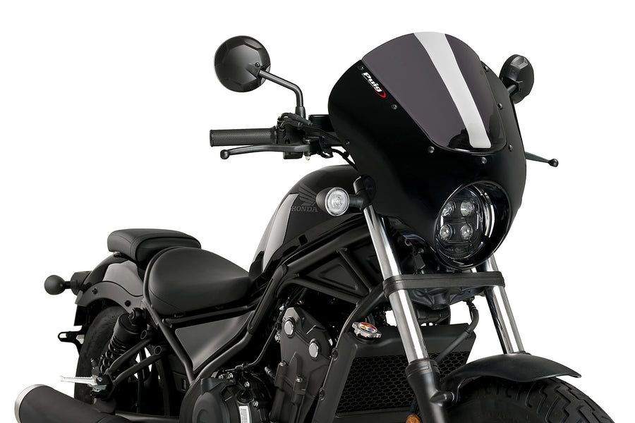 HONDA CMX 500 REBEL SE [2024] - Dark Night lamp fairing | Heavily toned | PUIG 21102F