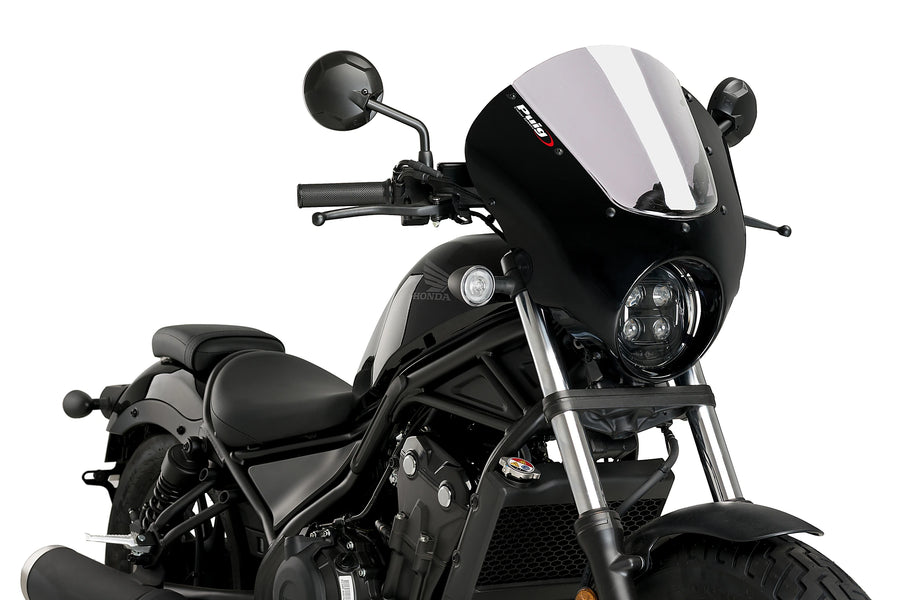HONDA CMX 500 REBEL SE [2024] - Dark Night lamp fairing | Tinted | PUIG 21102H