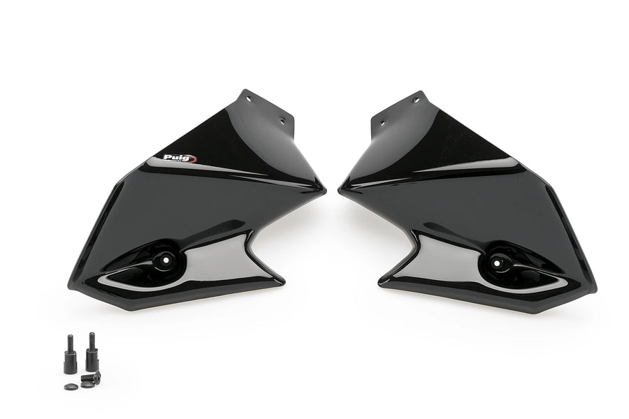 BENELLI TRK 502 X [2025] - PUIG Wind Deflector Extended | Black | PUIG 21127N