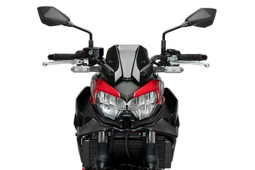 KAWASAKI Z650 2020-2022 - PUIG Naked Front Spoiler | Matt black | PUIG 21134J