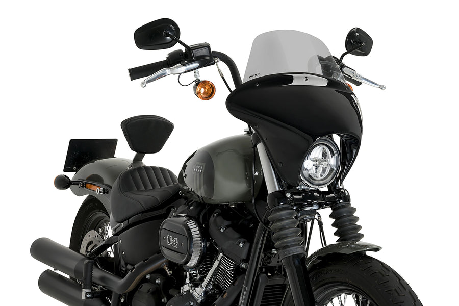 HARLEY-DAVIDSON SOFTAIL STREET BOB FXBB [2019] - Batwing SML Touring | Tinted | PUIG 21215H