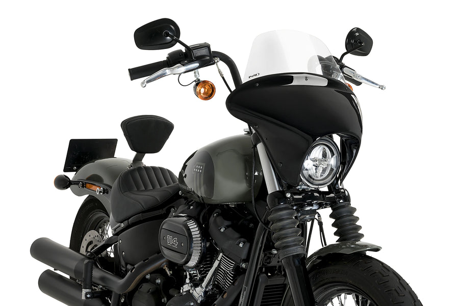 HARLEY-DAVIDSON SOFTAIL STREET BOB FXBB [2019] - Batwing SML Touring | Clear | PUIG 21215W