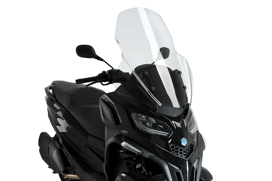 PIAGGIO MP3 530 EXCLUSIVE [2025] - V-Tech Line touring windshield | Clear | PUIG 21374W