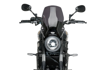 YAMAHA XSR 700 [2025] - New Generation Sport Windschild | Stark getönt | PUIG 21430F