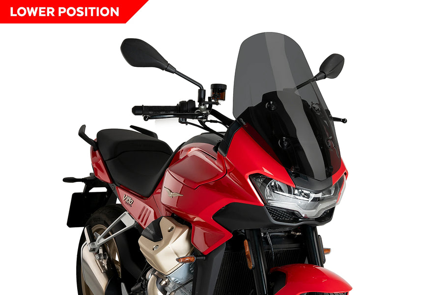 MOTO GUZZI V 100 MANDELLO S [2025] - touring screen | Heavily toned | PUIG 21484F