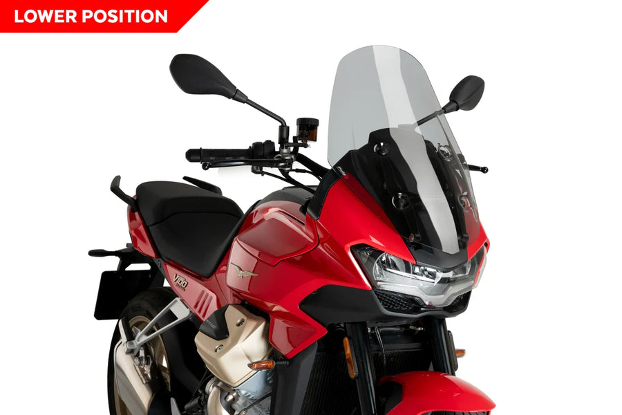 MOTO GUZZI V 100 MANDELLO S [2025] – touring screen – heavily tinted