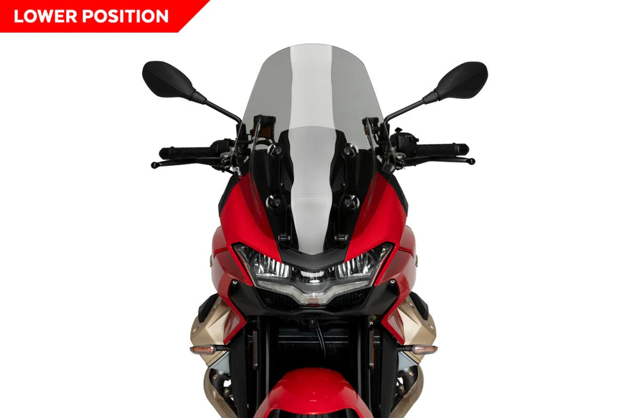 MOTO GUZZI V 100 MANDELLO S [2025] – touring screen – heavily tinted