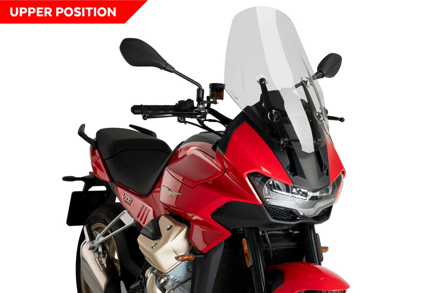 MOTO GUZZI V 100 MANDELLO S [2025] – touring screen – heavily tinted