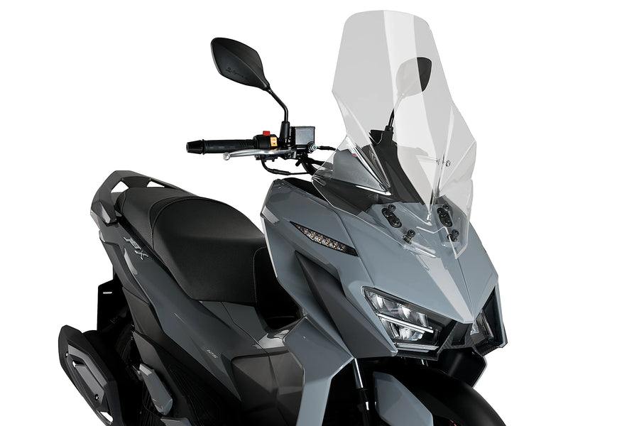 SYM JET X 125 [2025] - Windshield V-Tech Line Touring | Clear | PUIG 21534W