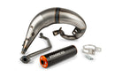 Beta RR SM 50 2T - Auspuff Streetrace High Mount CNC orange schwarz