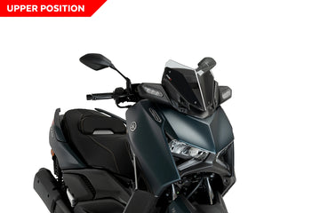 YAMAHA X-MAX 300 TECH MAX + [2024] - V-Tech Line Sport Windschutzscheibe | Getönt | PUIG 21744H