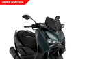 YAMAHA X-MAX 300 TECH MAX + [2024] - V-Tech Line Sport Windshield | Matt black | PUIG 21744J