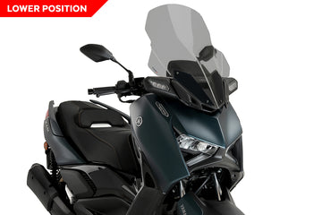 YAMAHA X-MAX 300 TECH MAX + [2024] - V-Tech Line Touring Windshield | Tinted | PUIG 21745H