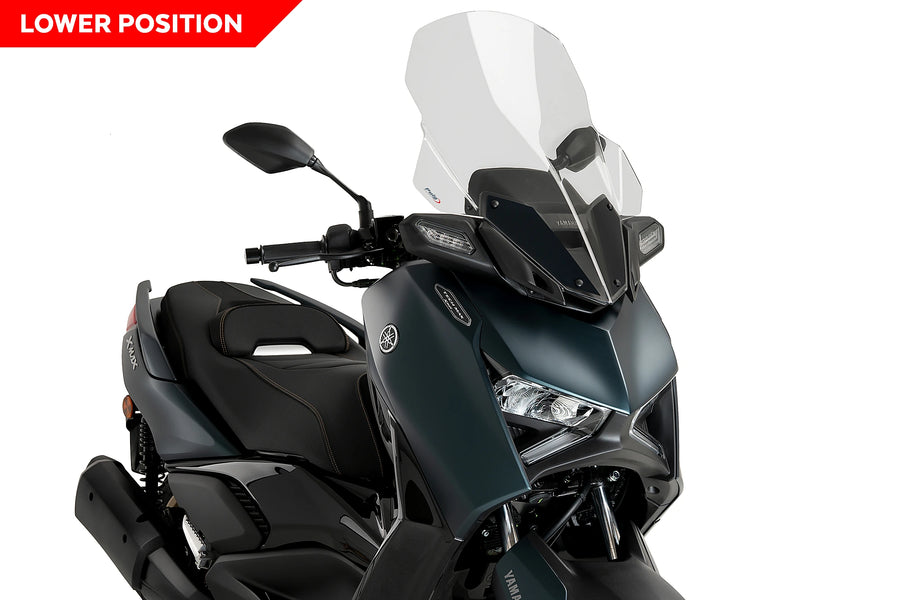 YAMAHA X-MAX 300 TECH MAX + [2024] - V-Tech Line Touring Windschutzscheibe | Klar | PUIG 21745W