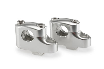 HONDA NC 750 X DCT [2024] - Pullback handlebar risers | Silver | PUIG 21750P