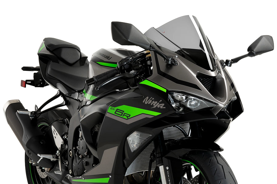 KAWASAKI ZX-6R [2025] - PUIG Z-Racing Screen | Tinted | PUIG 21831H