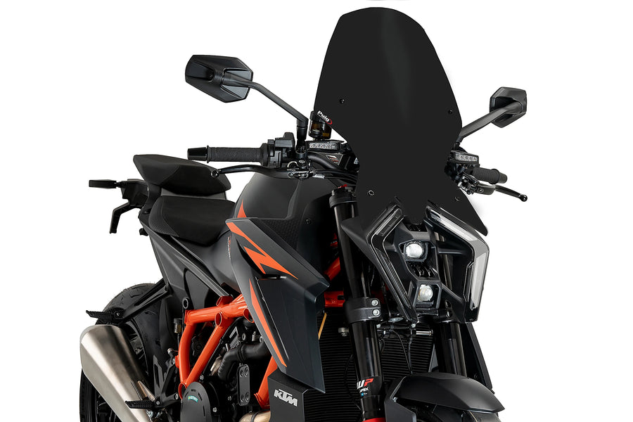 KTM 1390 SUPER DUKE R EVO [2025] - New Generation Touring Screen | Matt black | PUIG 21907J