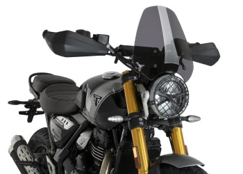 TRIUMPH SCRAMBLER 400X [2025] – Retro Fairing Screen – Tinted