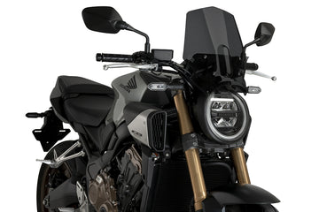 HONDA CB 650 R NEO SPORTS CAFE [2025] - New Generation Sport Screen | Heavily toned | PUIG 21960F