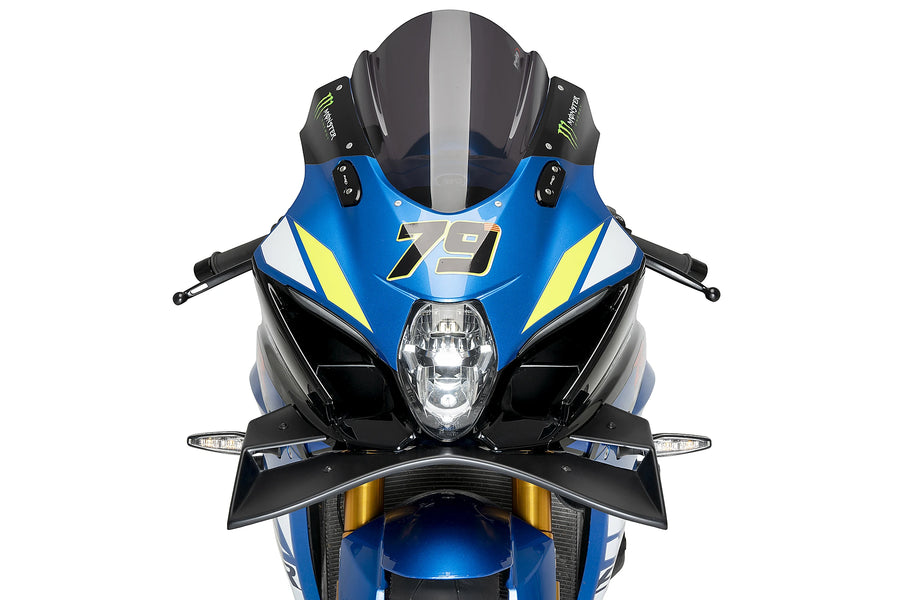 SUZUKI GSX-R 1000 R [2021] - Front spoiler GP | Matt black | PUIG 22075J