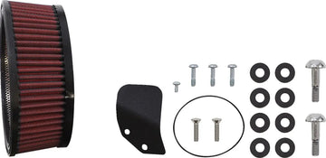 Harley-Davidson FLI 1868 Hydra-Glide Revival 114 [2024] - Air Stinger Stealth Luftfiltersatz – Oberfläche: Silber – Bild 2