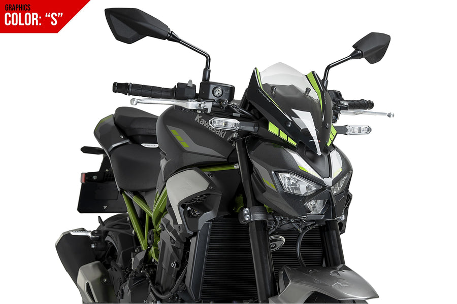 KAWASAKI Z 900 SE [2025] - New Generation Sport Windshield | Graphics | PUIG 22439S