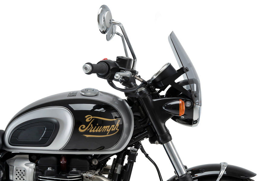 TRIUMPH BONNEVILLE T 120 BLACK [2025] – R-Racer Screen – Tinted
