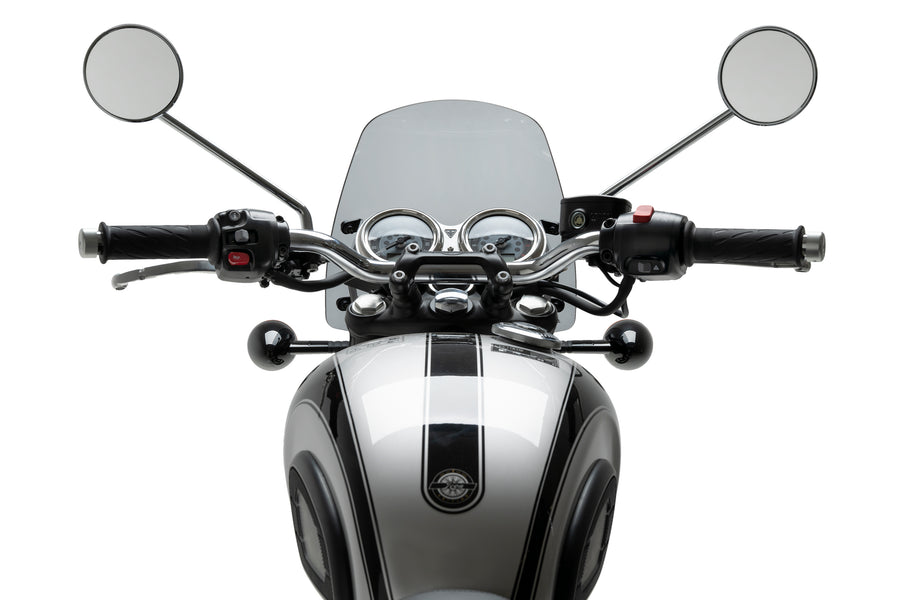 TRIUMPH BONNEVILLE T 120 BLACK [2025] – touring screen – transparent