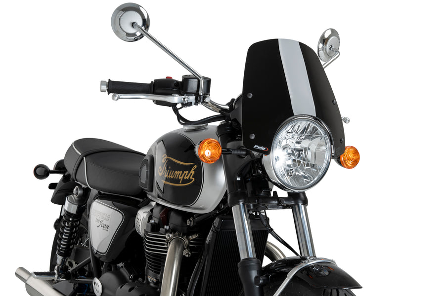 TRIUMPH BONNEVILLE T 120 BLACK [2025] – Naked fairing windshield