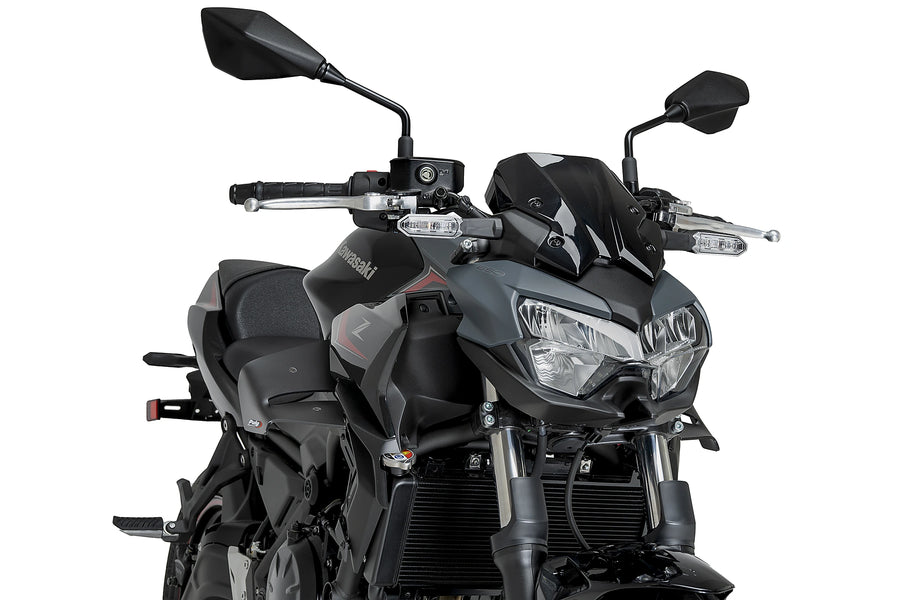 KAWASAKI Z 650 [2025] - D12 Spoiler | Mattschwarz | PUIG 22472J