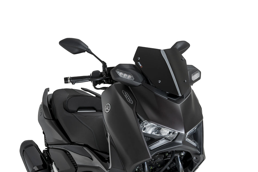 YAMAHA X-MAX 300 TECH MAX [2025] - V-Tech Line Sport Windshield | Black | PUIG 22571N