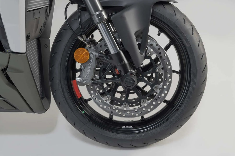 ducati diavel v4 [SW-MOTECH] – front wheel axle protection set