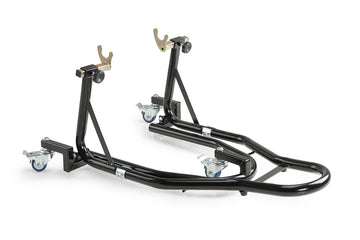 PUIG FM1 Rear Wheel Maneuvering Stand for Conventional Swingarms | Black | PUIG 22705N