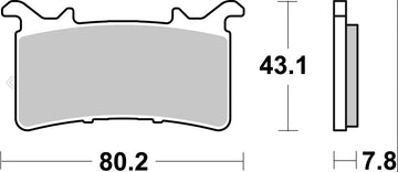 BMW S 1000 [2021-2023] - Dual Sinter brake pads