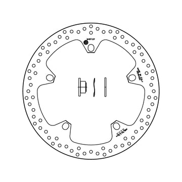 BMW K 1200 RS TYPE 589 [2005-2008] - Oro series brake disc