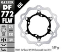 Sherco 2.5 250 [2004-2006] - floating wave brake disc, grooved – picture 2